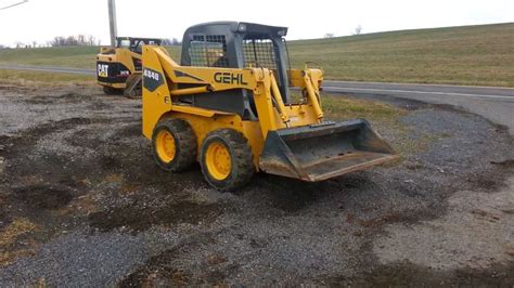 gehl 4840 skid steer|gehl skid steer hydraulic fluid.